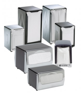 San Jamar Table-Top Napkin Dispensers